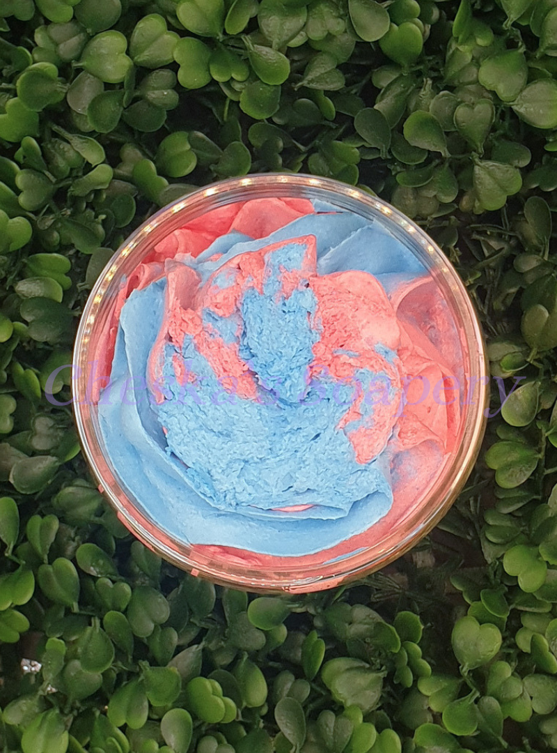 Blue Raspberry Slushie Whipped Soap
