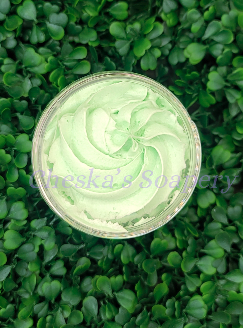 Coconut Lime Whipped Soap