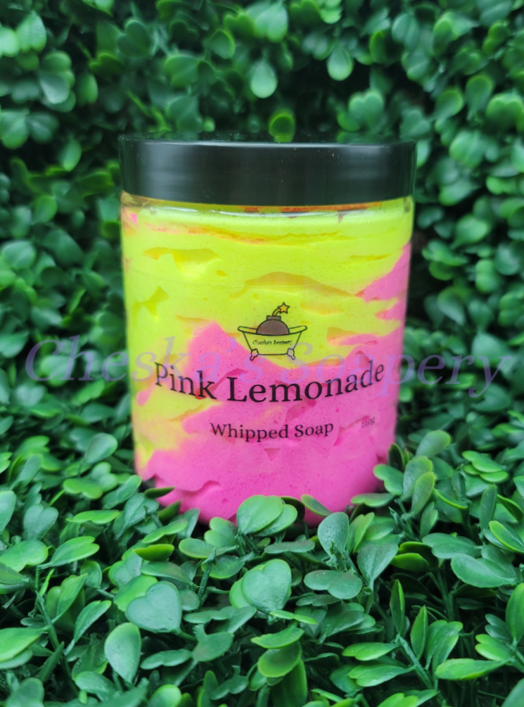 Pink Lemonade Whipped Soap