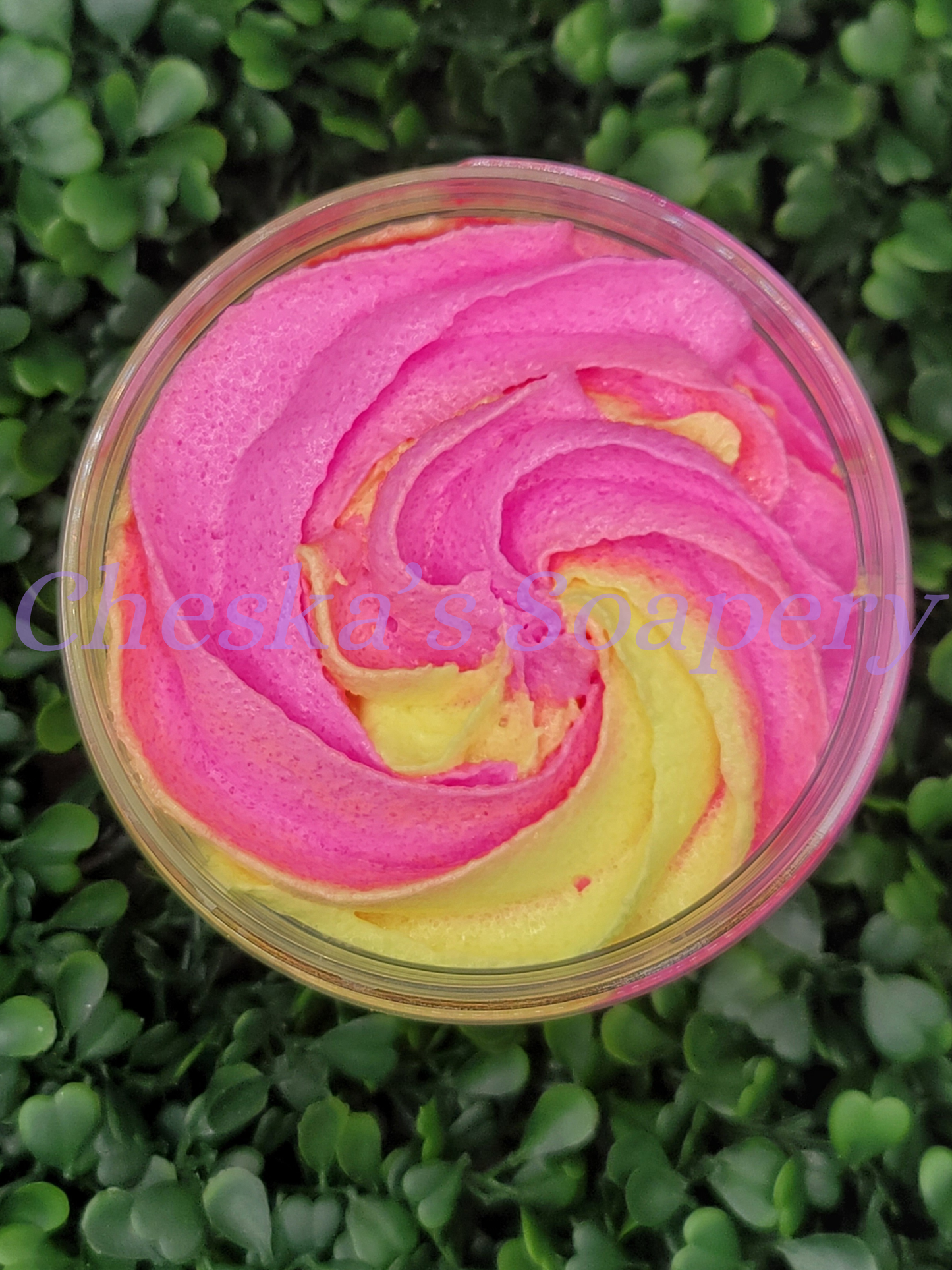 Pink Lemonade Whipped Sugar Scrub