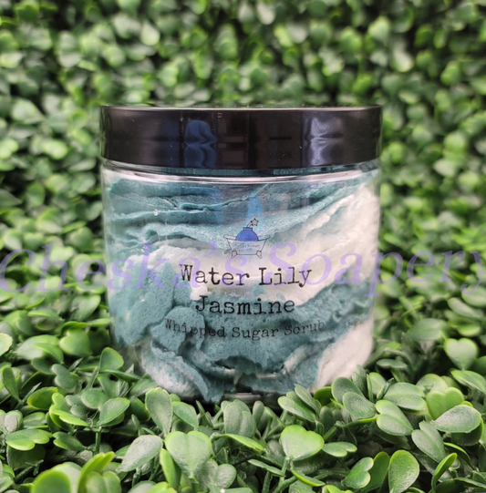 Water Lily Jasmine Whipped Sugar Scrub Large
