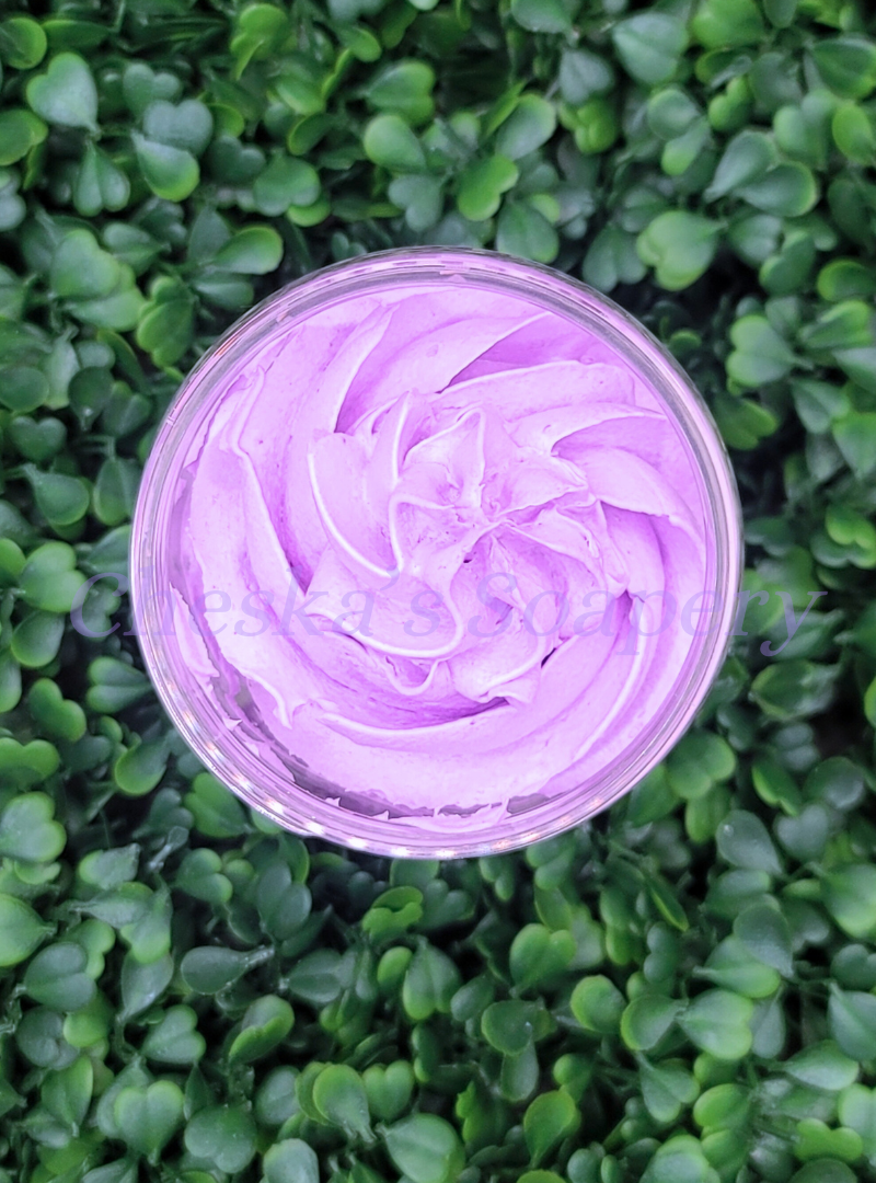 Black Raspberry Vanilla Whipped Soap
