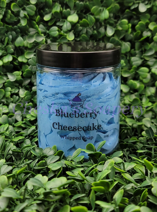 Blueberry Cheesecake Whipped Soap