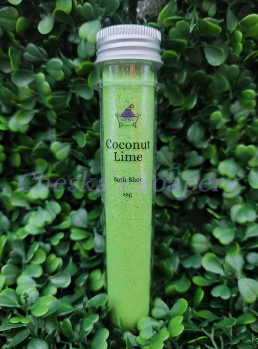 Coconut Lime Bath Shot