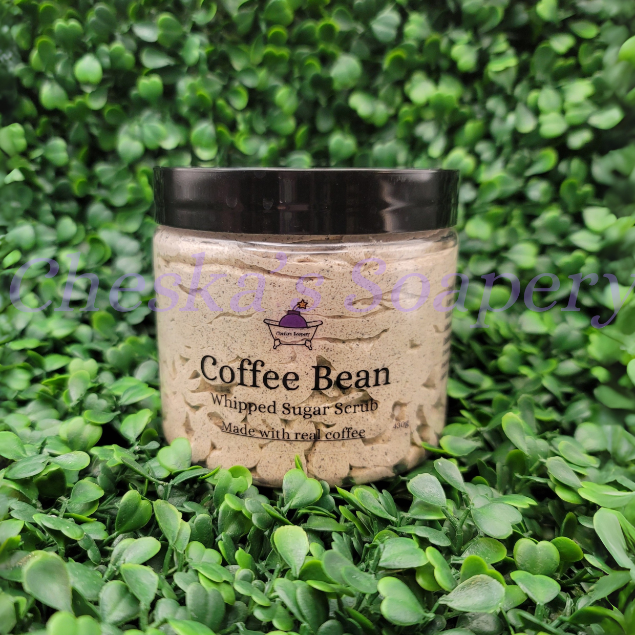 Coffee Bean Whipped Sugar Scrub Large