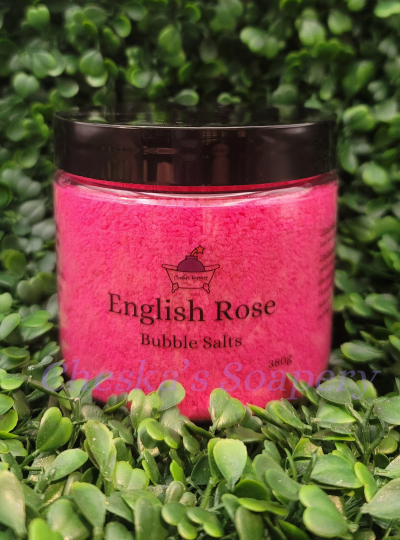 English Rose Bubble Salts