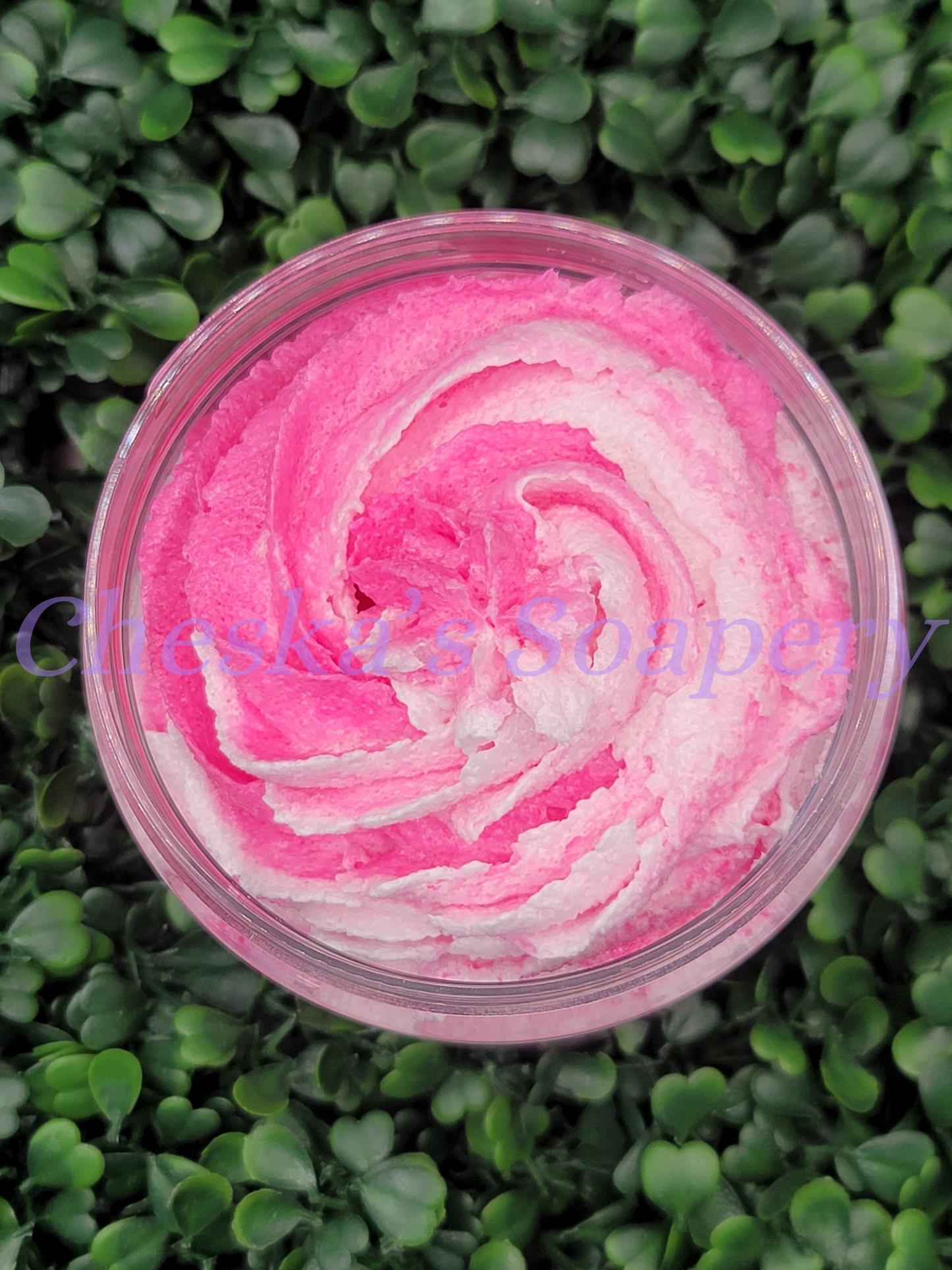 English Rose Whipped Sugar Scrub Large