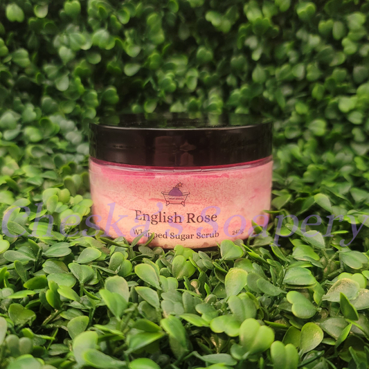English Rose Whipped Sugar Scrub
