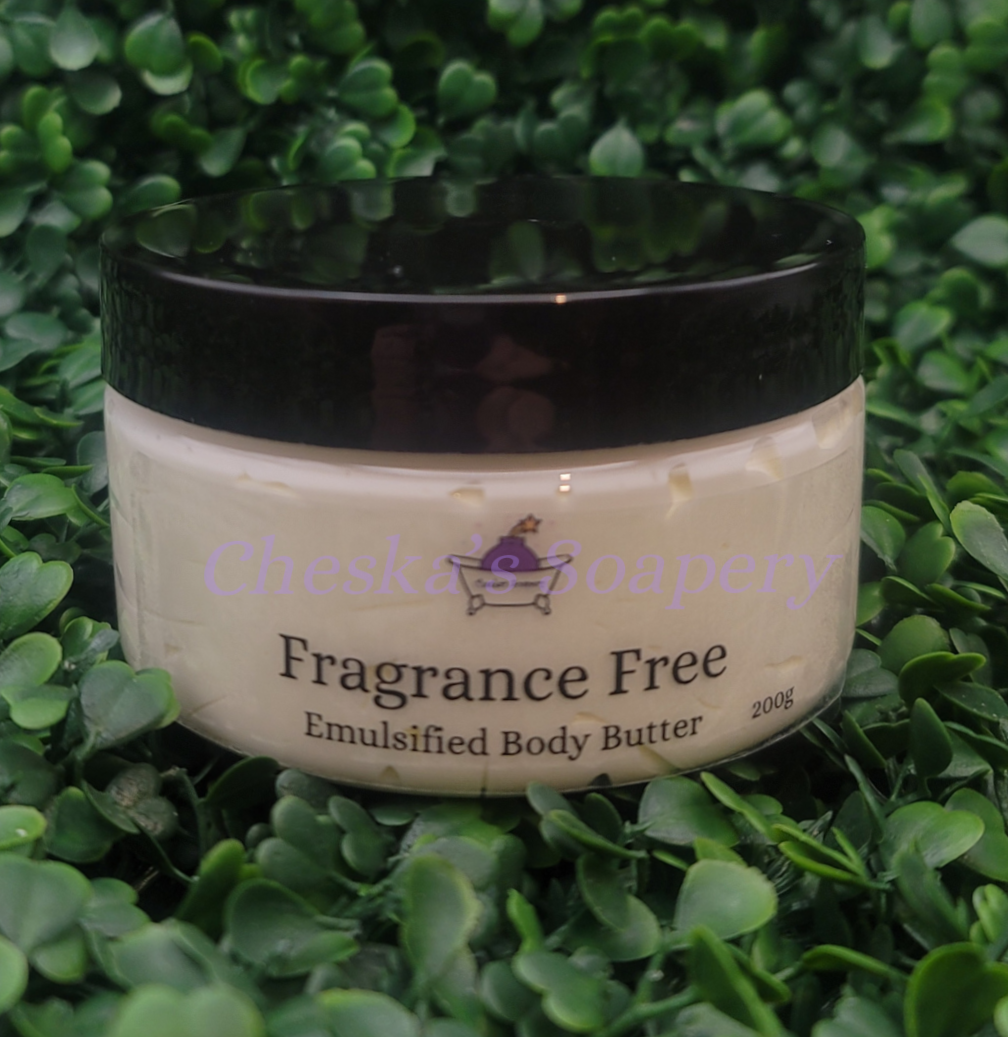 Fragrance Free Body Butter