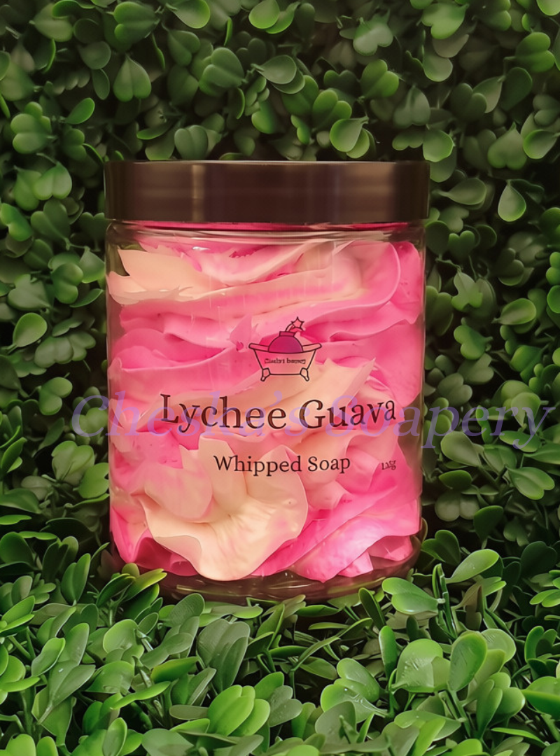 Lychee Guava Whipped Soap