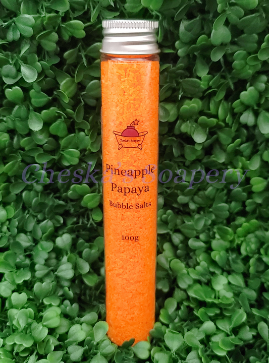 Pineapple Papaya - Bubble Salts Tube