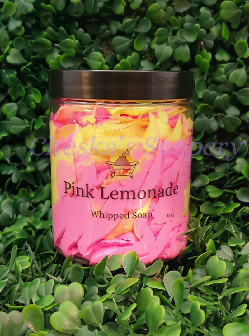 Pink Lemonade Whipped Soap