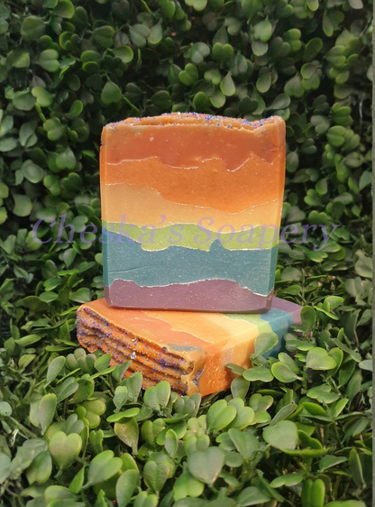 Rainbow Delight - Artisan Soap