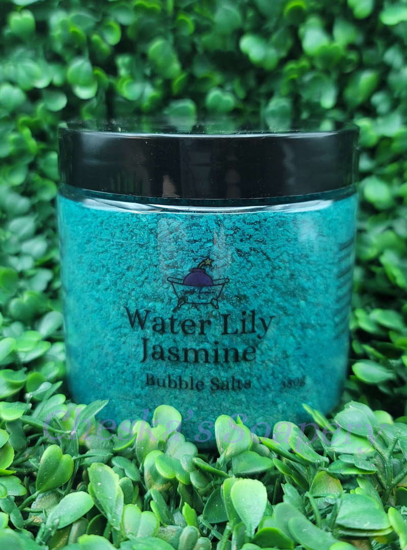 Water Lily Jasmine Bubble Salts