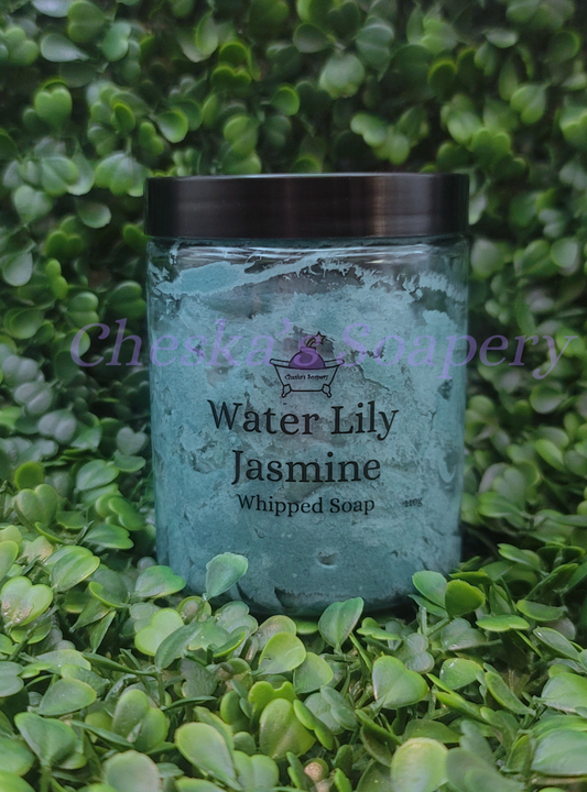 Water Lily Jasmine Whipped Soap