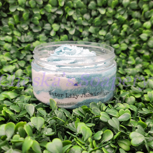 Water Lily Jasmine Whipped Sugar Scrub
