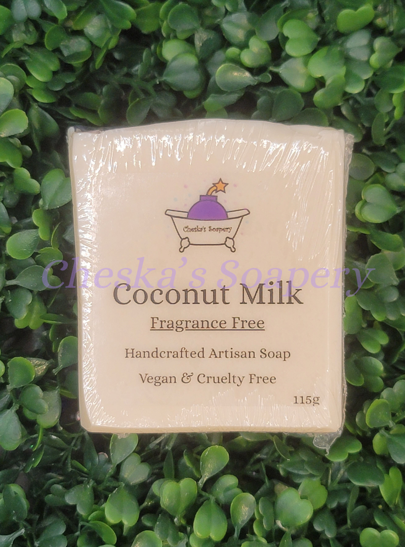 Coconut Milk Fragrance Free - Artisan Soap