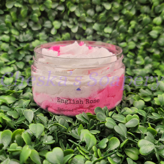 English Rose Whipped Sugar Scrub